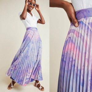 Anthropologie pleated skirt